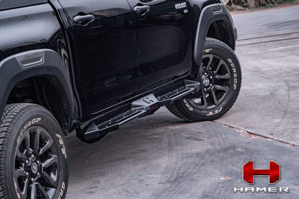 HAMER SHADOW SERIES SIDE STEPS FOR TOYOTA REVO/REVO ROCCO 2021+