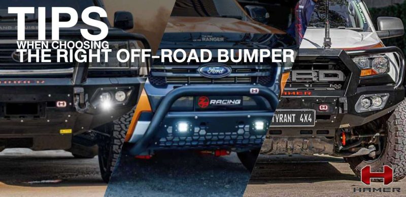 HAMER Tips When Choosing The Right Off-Road Bumper For Your 4x4