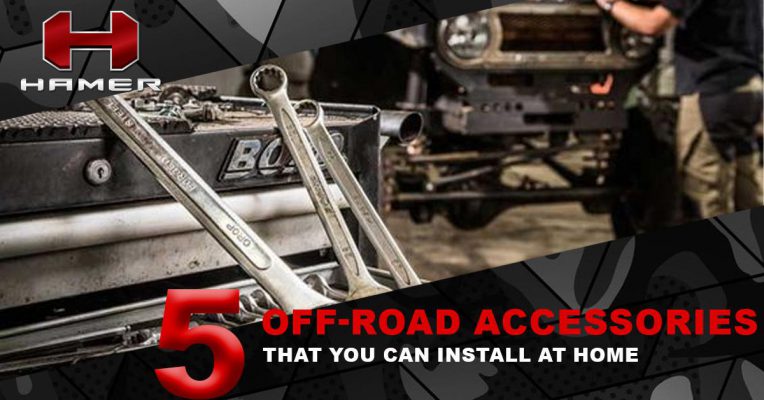 HAMER Car tools 5 off road accessories