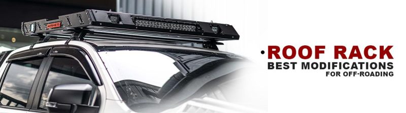 Roof rack for off road car