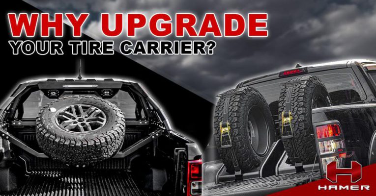 HAMER Tire Carrier on off road car