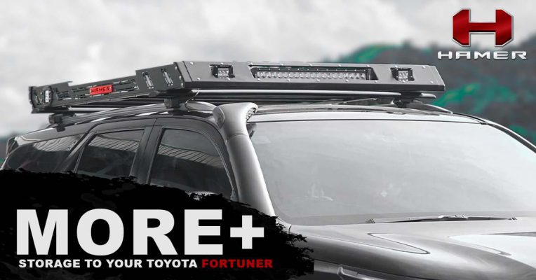 HAMER Toyota Fortuner Roof Storage