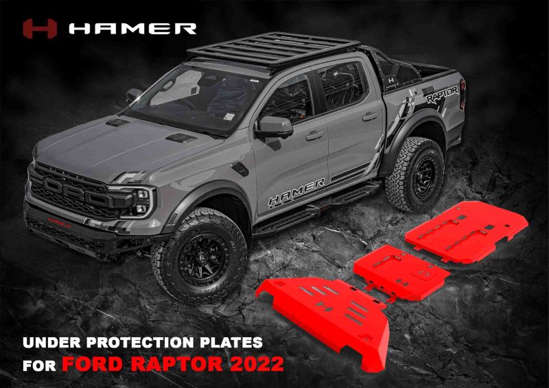 FULL UNDER PROTECTION PLATES FOR FORD RANGER RAPTOR 2022