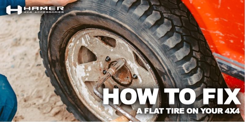 flat tire 4x4