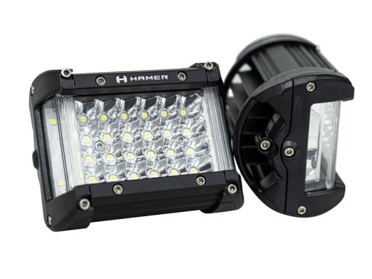 HL019 HAMER 4.3 LED WORK LIGHT 17W (PRICE PER PAIR)