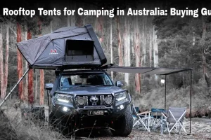 4x4 with the awning and rooftop tent