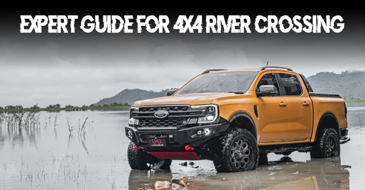 4x4 ford ranger water crossing