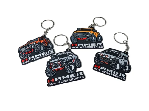 HAMER RUBBER KEYCHAIN